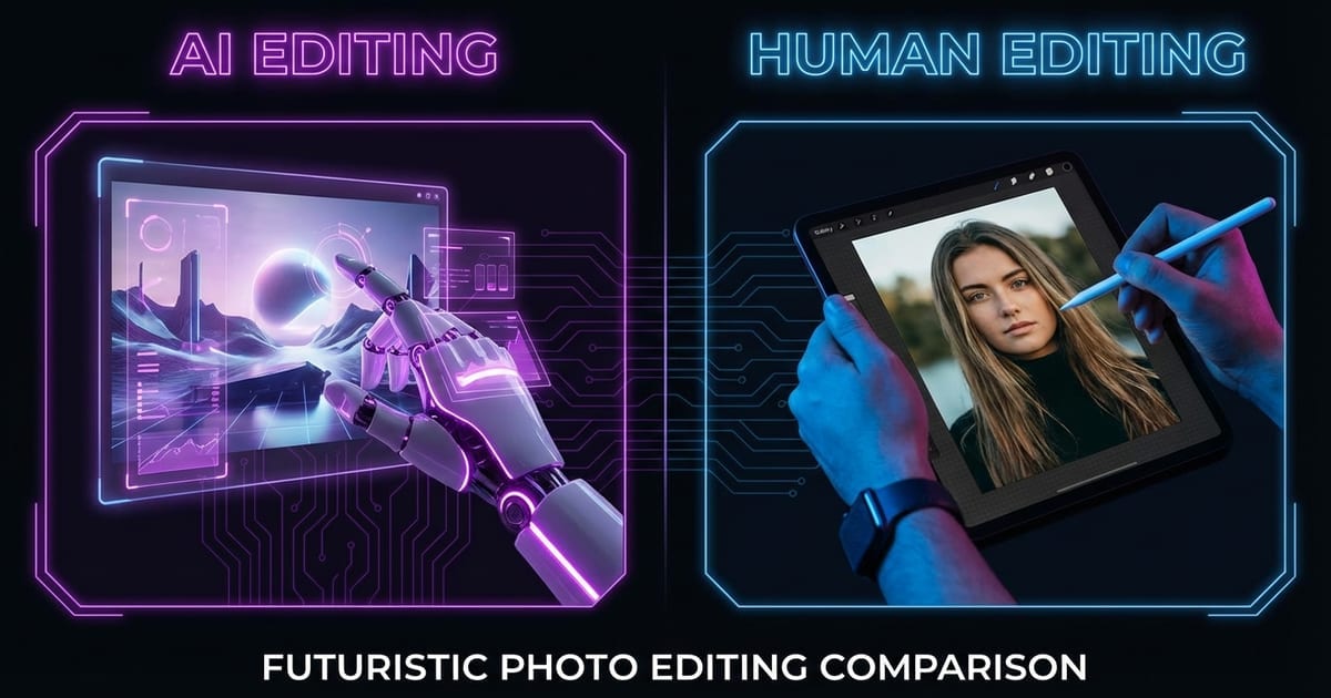 AI Image Tools vs Traditional Editors: When to Use Each