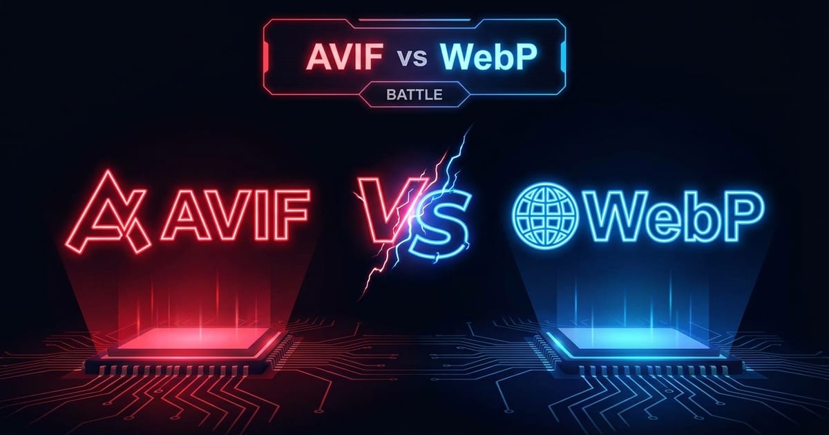 AVIF vs WebP: Next-Gen Image Formats Compared