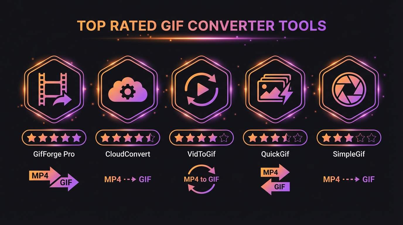 5 Best MP4 to GIF Converters in 2026: Free Online Tools