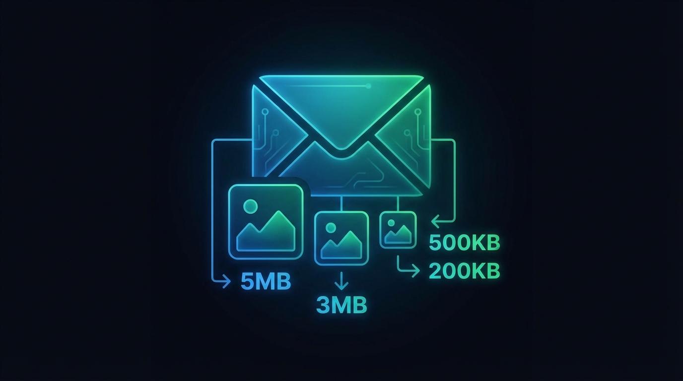 How to Compress Images for Email: Size Limits & Best Practices