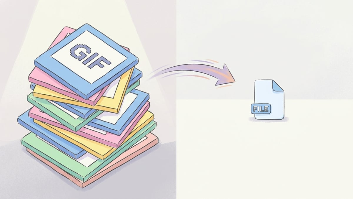 GIF-Dateigröße reduzieren, ohne die Qualität zu zerstören