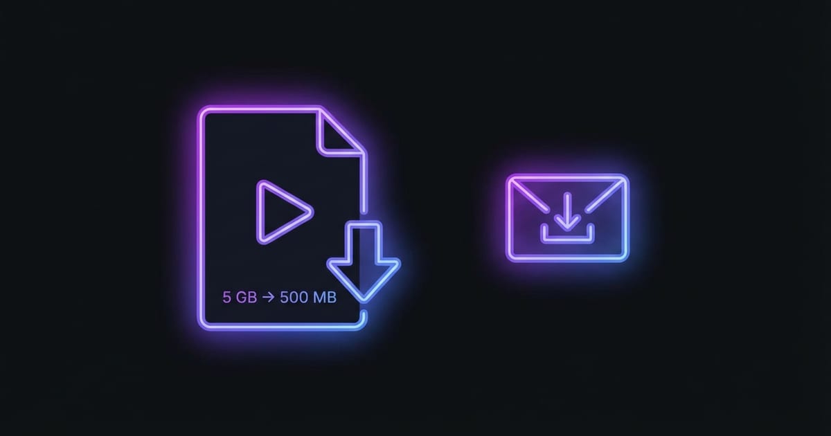 Cara Mengurangkan Saiz Fail Video untuk E-mel & Perkongsian