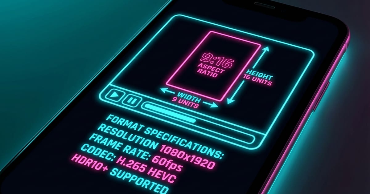 Guía de Formato de Video para TikTok: Dimensiones, Duración y Ajustes de Exportación